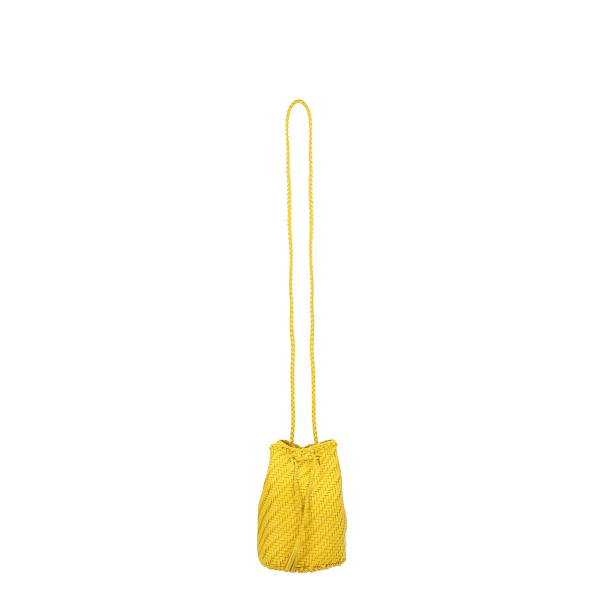 MAYFEYR - Dragon Diffusion - Crossbody Bag Pompom Double Jump Tan - 8838YELLOW