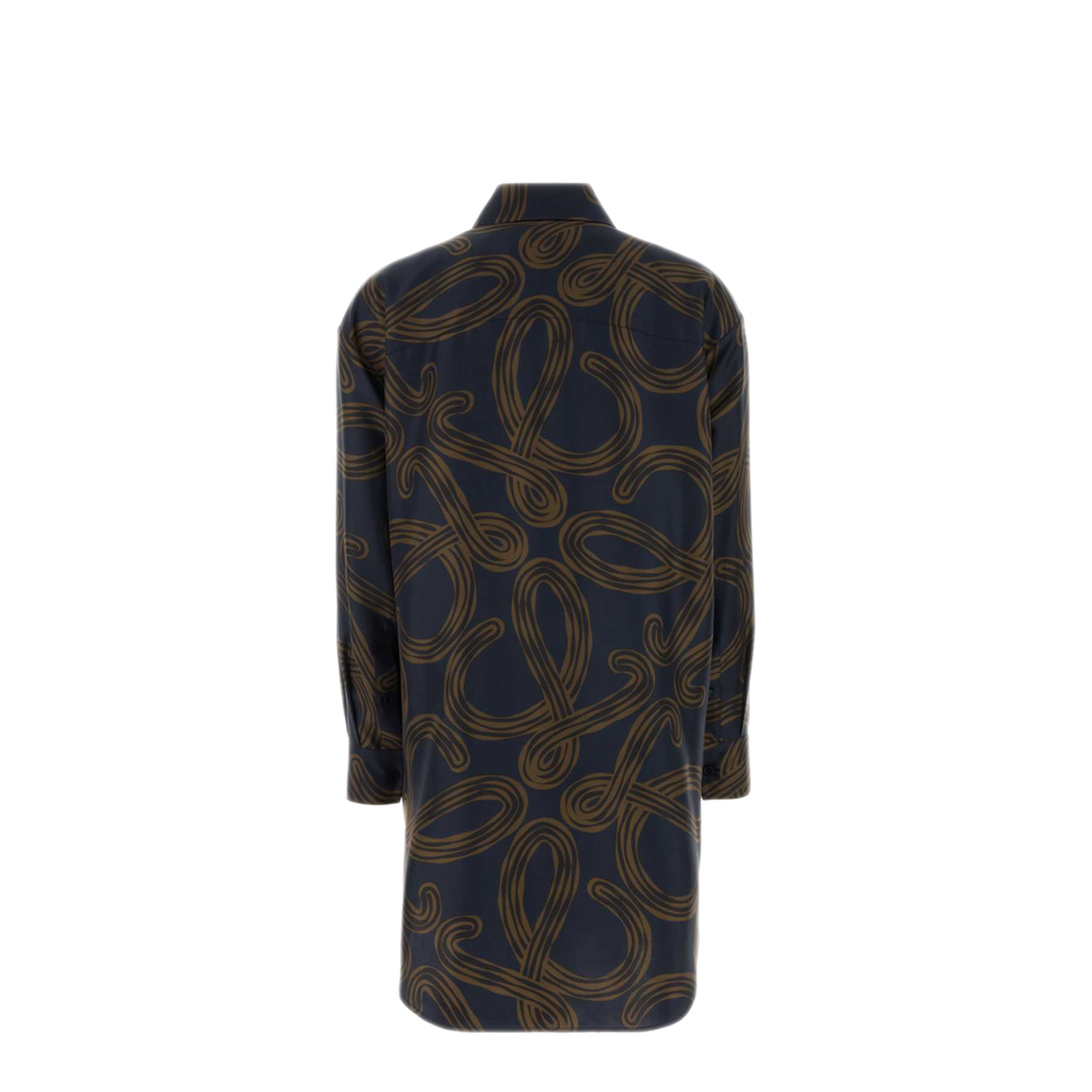 MAYFEYR - Loewe - Printed Silk Paula S Ibiza Shirt - S616Y05X74NAVYBROWN