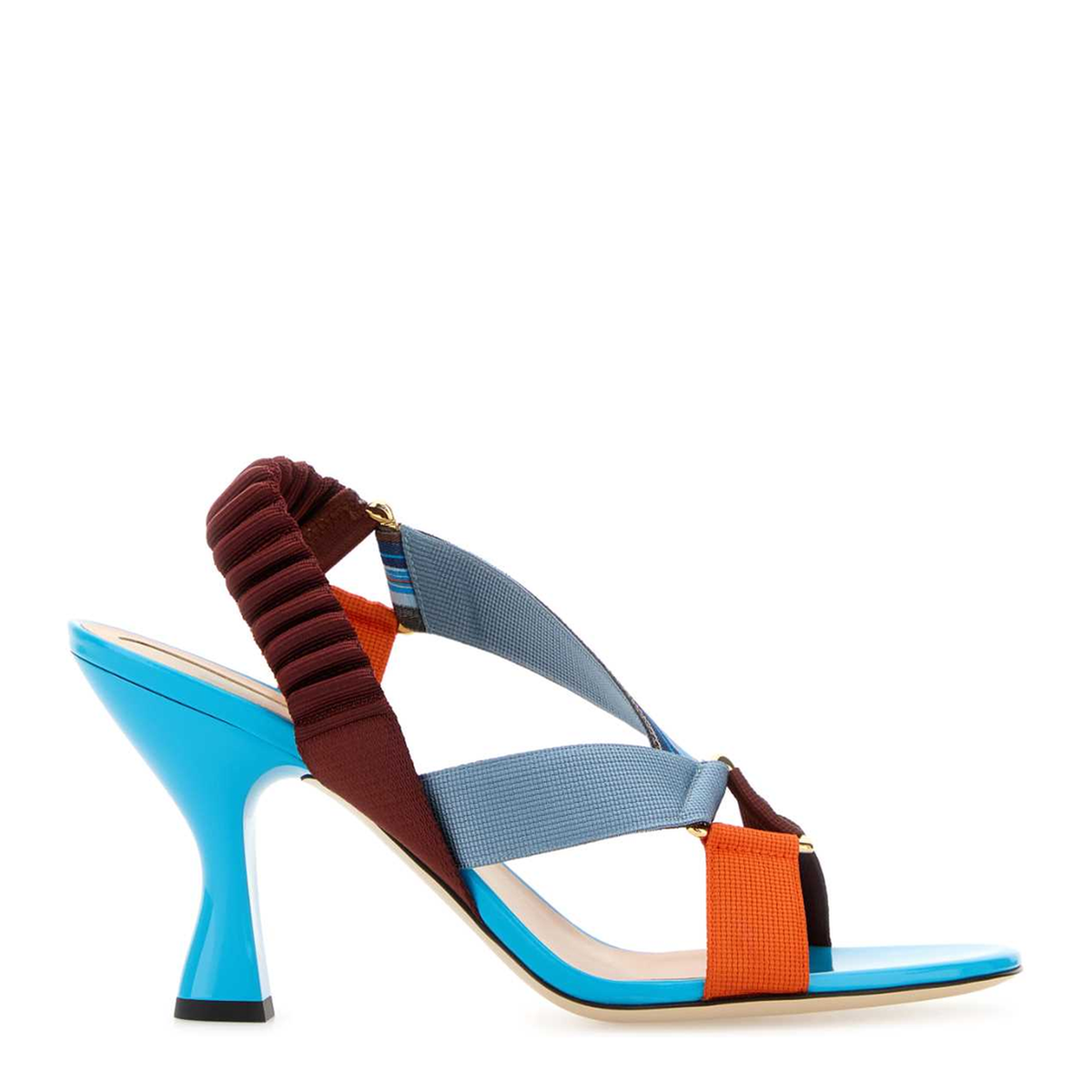 MAYFEYR - Fendi - Colibr Nast Jacq Stripes Sandals - 8X9032AY2AF1WQ8