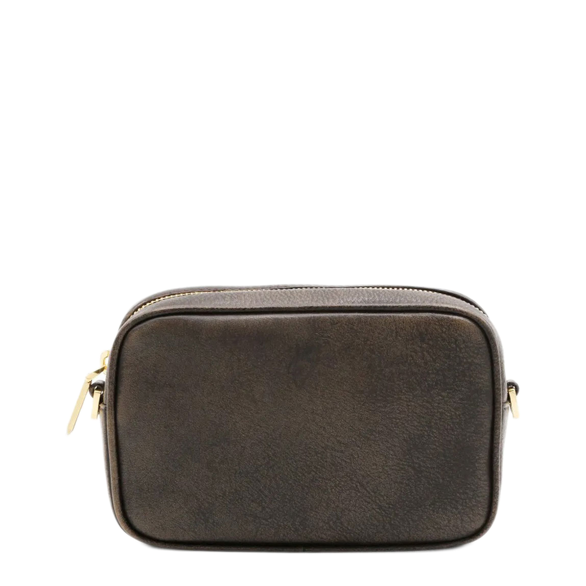 Mini Star Small Calf Leather Shoulder Bag - Dark Brown