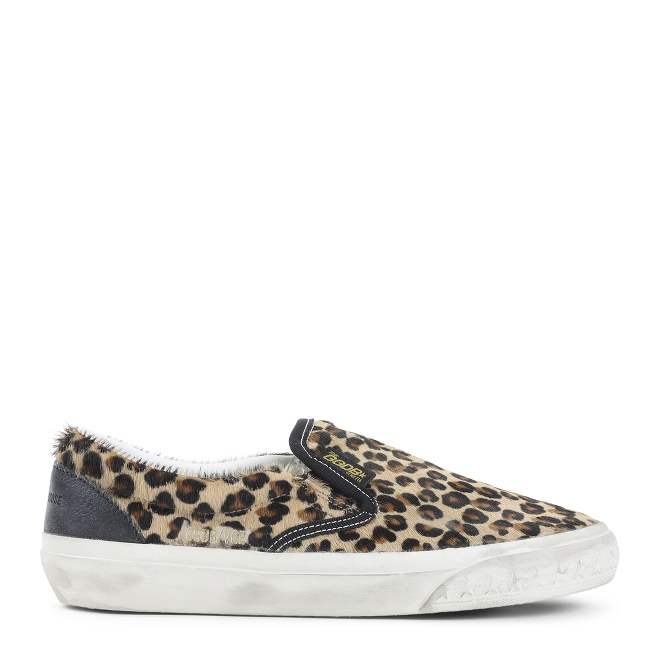 MAYFEYR - Golden Goose - Leopard Slip-On Sneakers - GWF00306F006948