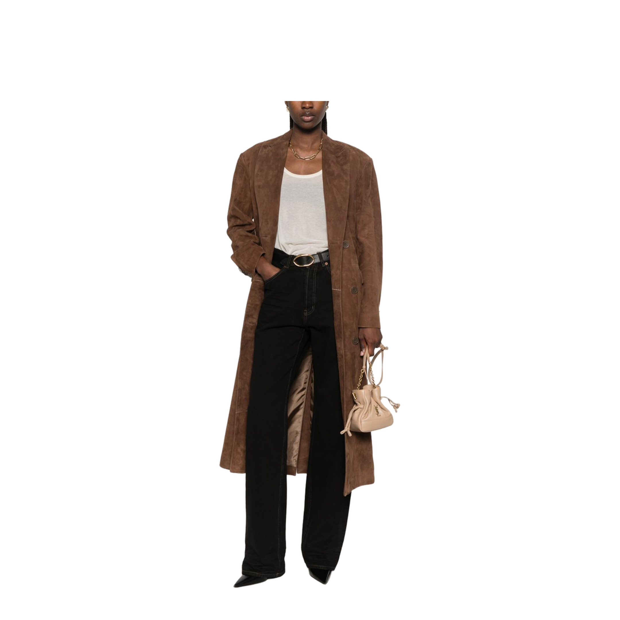 MAYFEYR - Saint Laurent - Wide Leg Pants - 834135Y33WC1299