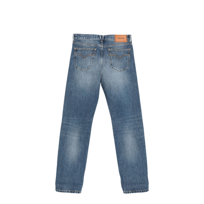 Indigo Blue Cotton Jeans