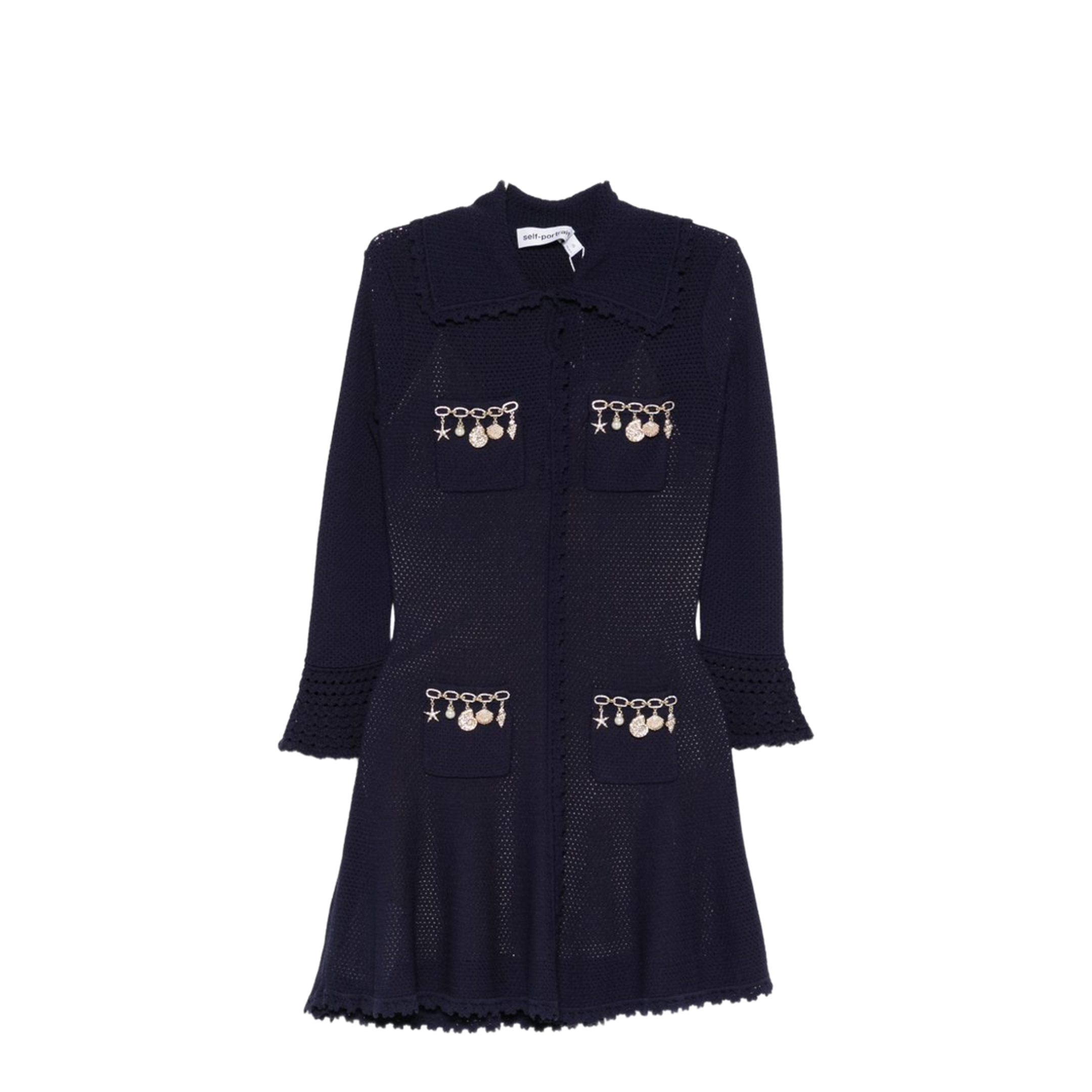 MAYFEYR - Self Portrait - Dresses - SS26-048S-NNAVY