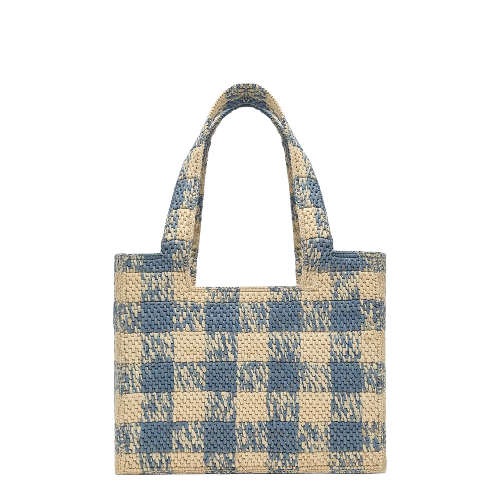 Medium Tote Bag in Natural Raffia