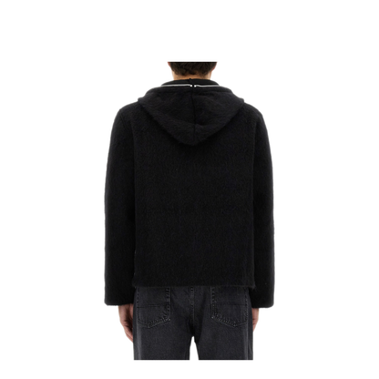 MAYFEYR - Our Legacy - Cardigan With Zip - M4243FBHBLACKHAIRYWOOL