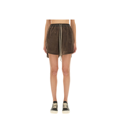 Viscose and Cupro Shorts