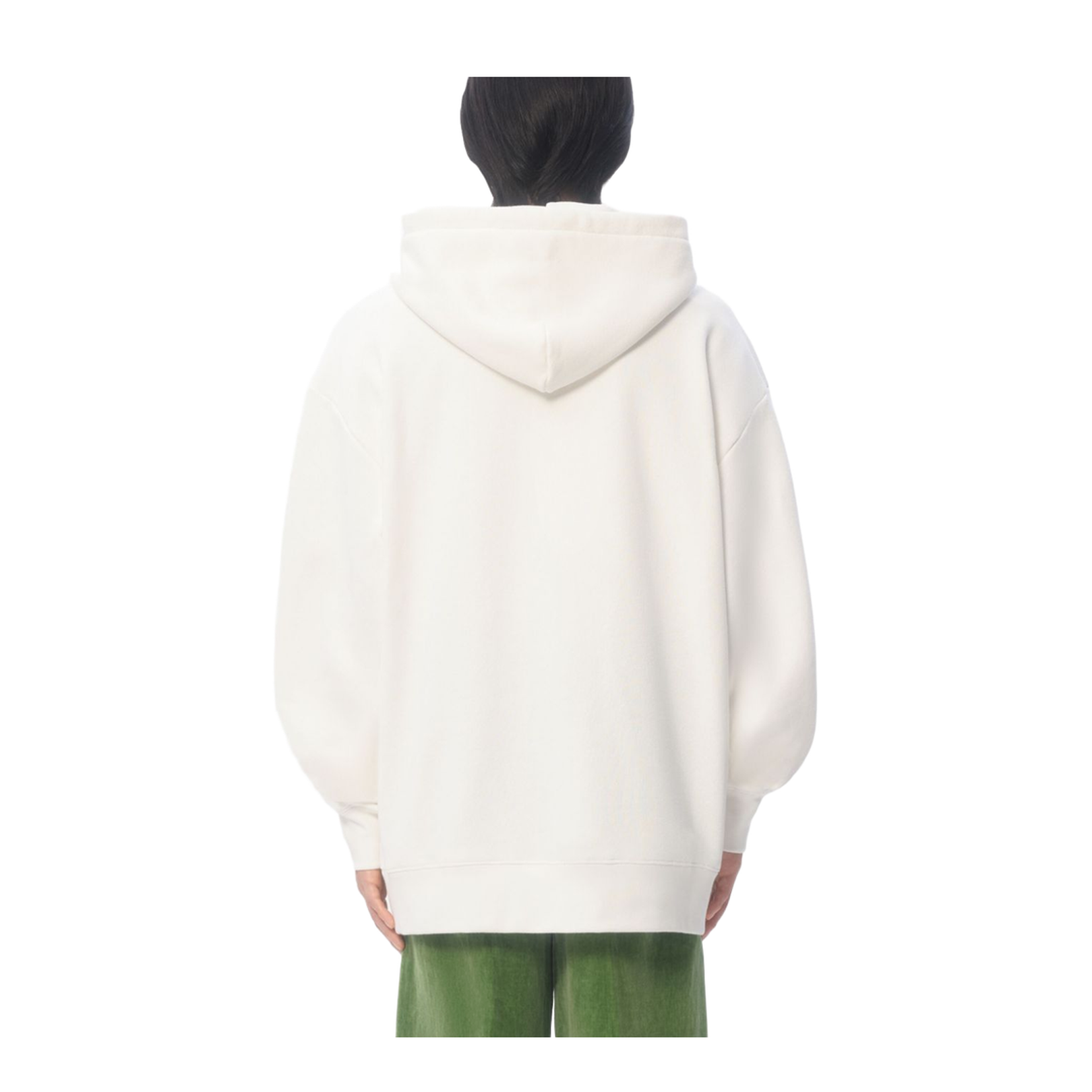 Ivory Slouchy Hooded Sweater