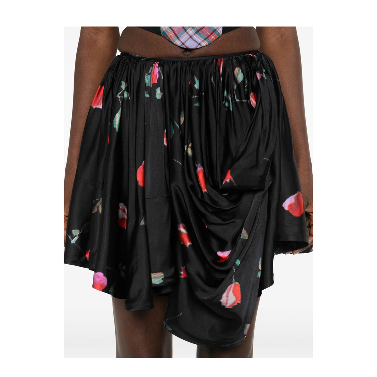 MAYFEYR - Ganni - Printed Miniskirt - A1090048099