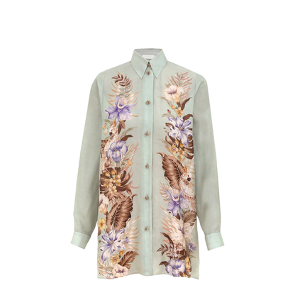 Coco Printed Silk Shirt