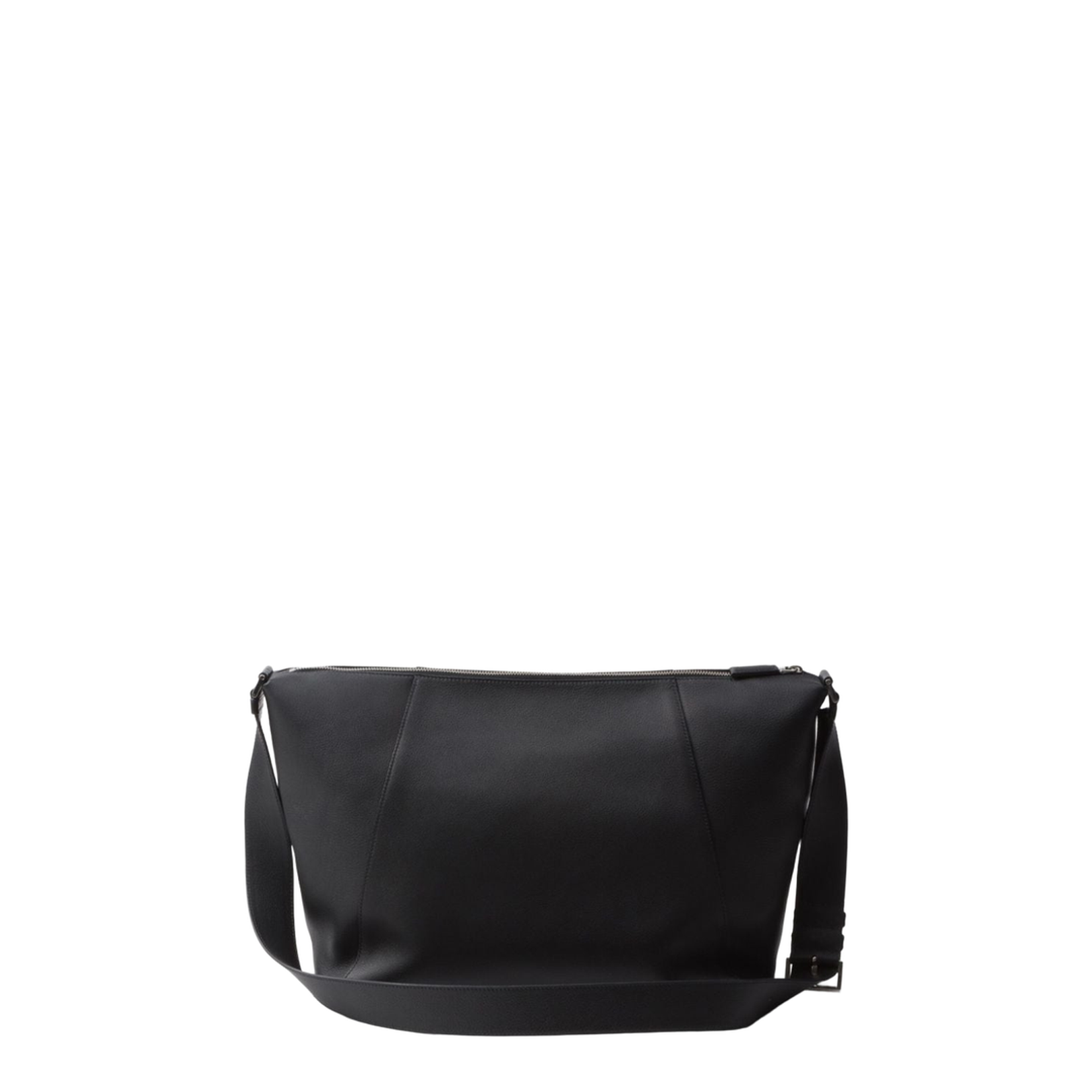 Black Leather Crossbody Bag