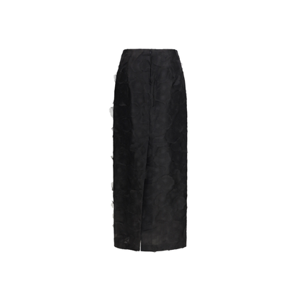 MAYFEYR - Max Mara - Adepto Long Silk Skirt - 2611101273600