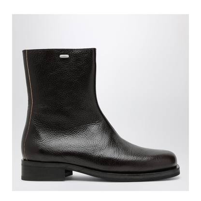 MAYFEYR - Our Legacy - Camion Boot In Italian Leather, Deep Americano - A4247CDALEDA