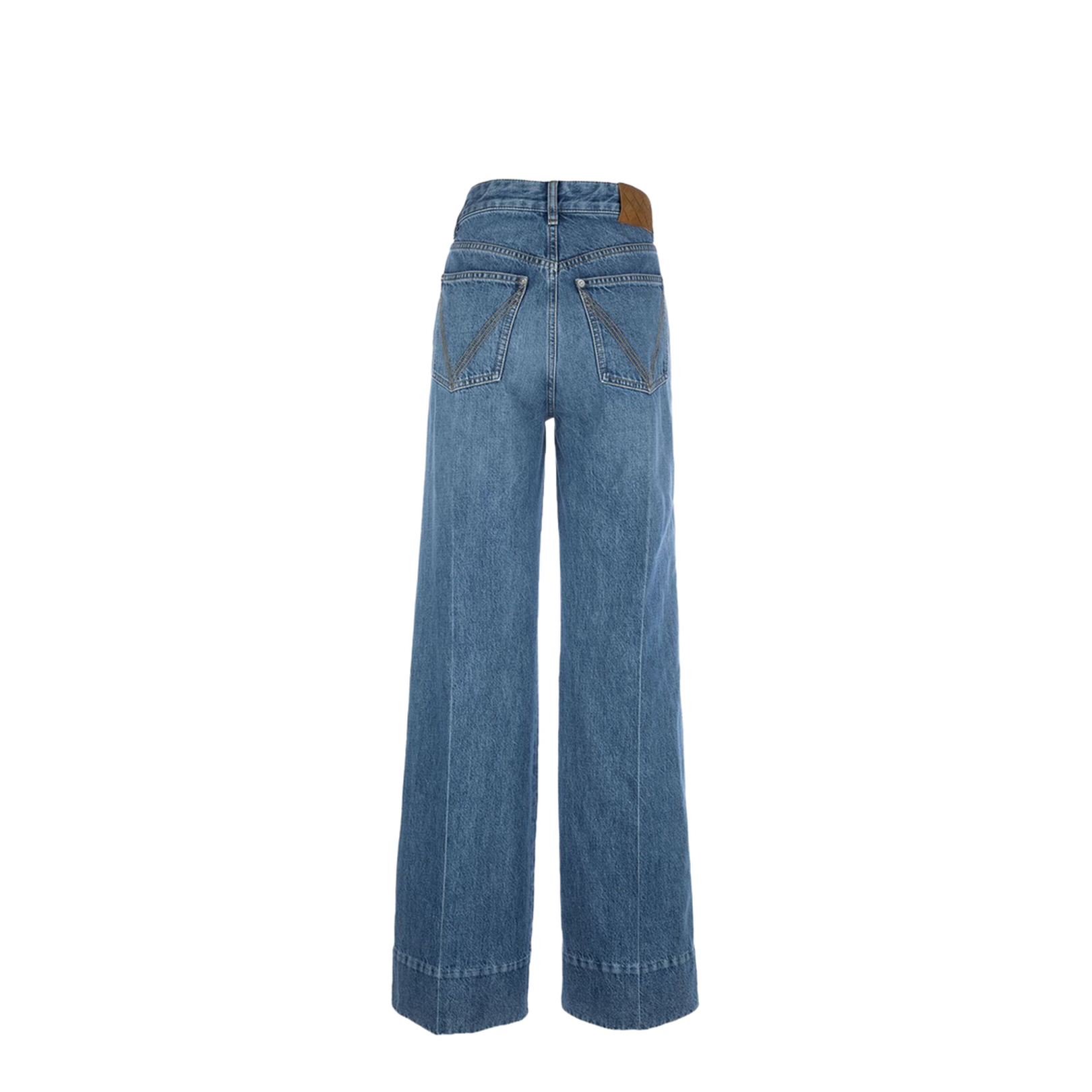 Vintage Palazzo Jeans - Dark Wash