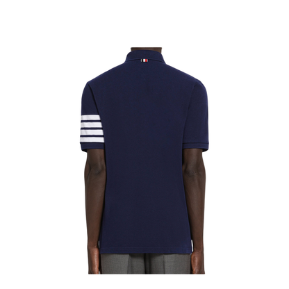 4Bar Cotton Polo Shirt