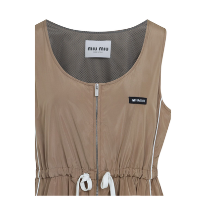 MAYFEYR - Miu Miu - Dresses Beige - MF5873121GF0A68
