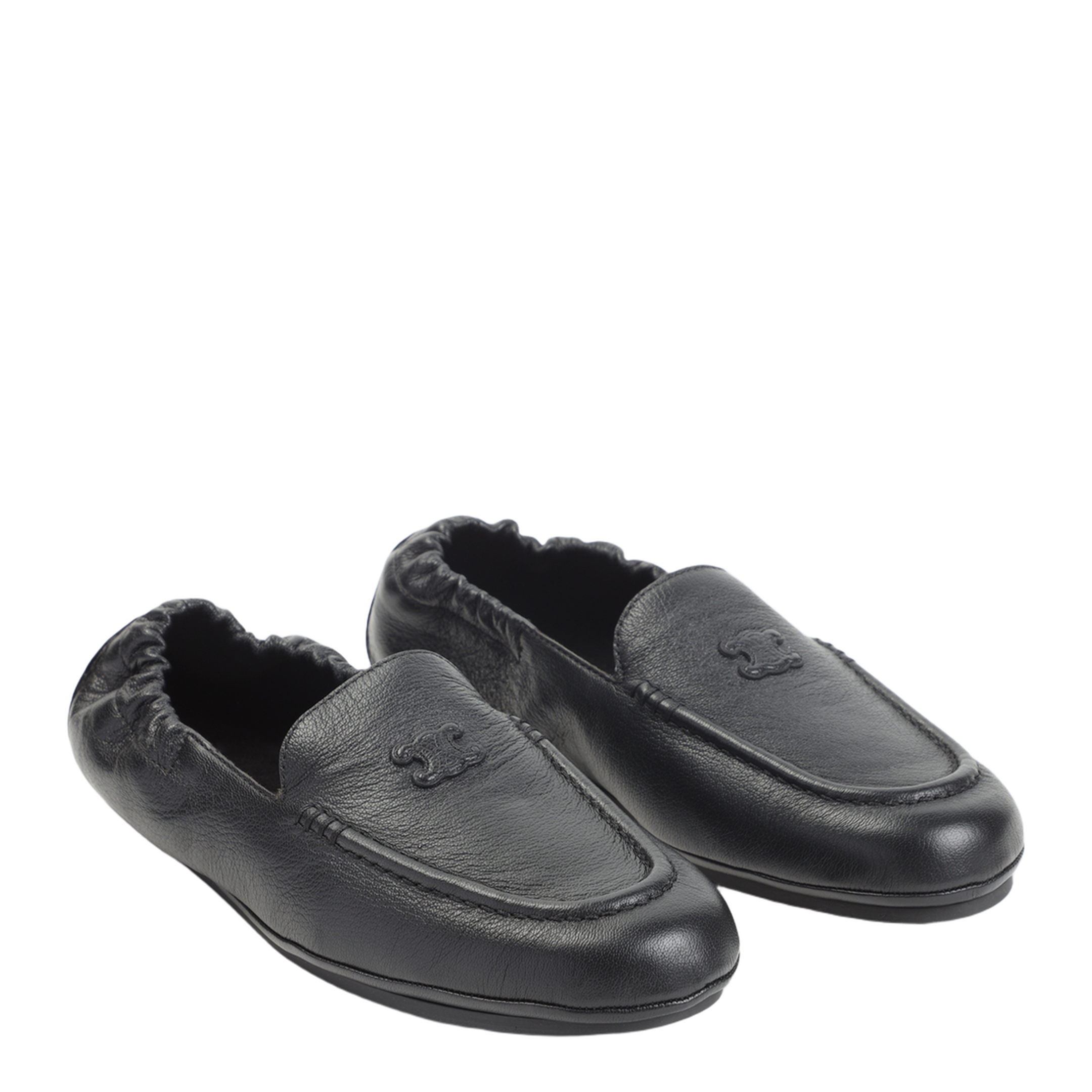 MAYFEYR - Celine - Leather Triomphe Loafers - 364705275C