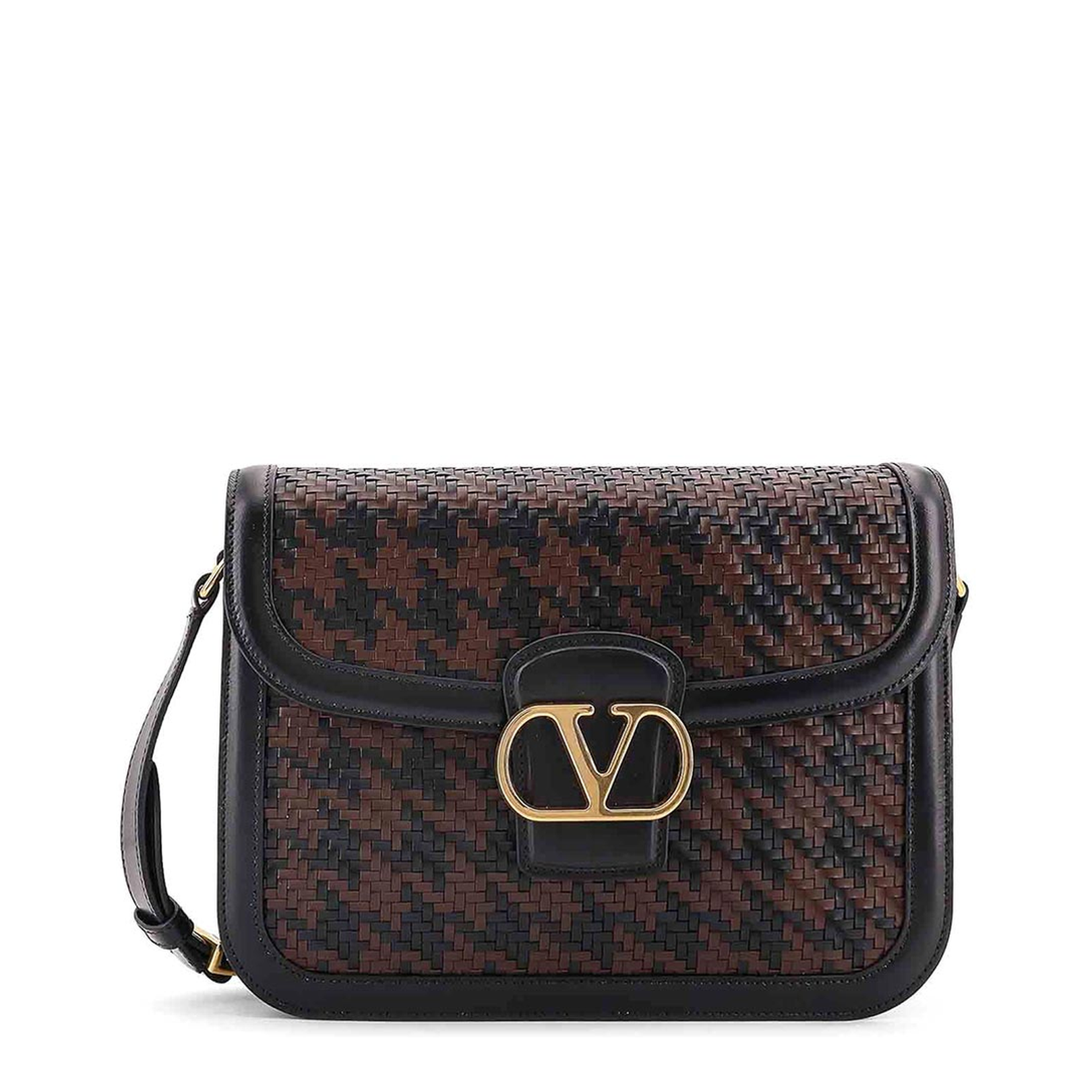 Shoulder Bag 9to5 in Woven Leather