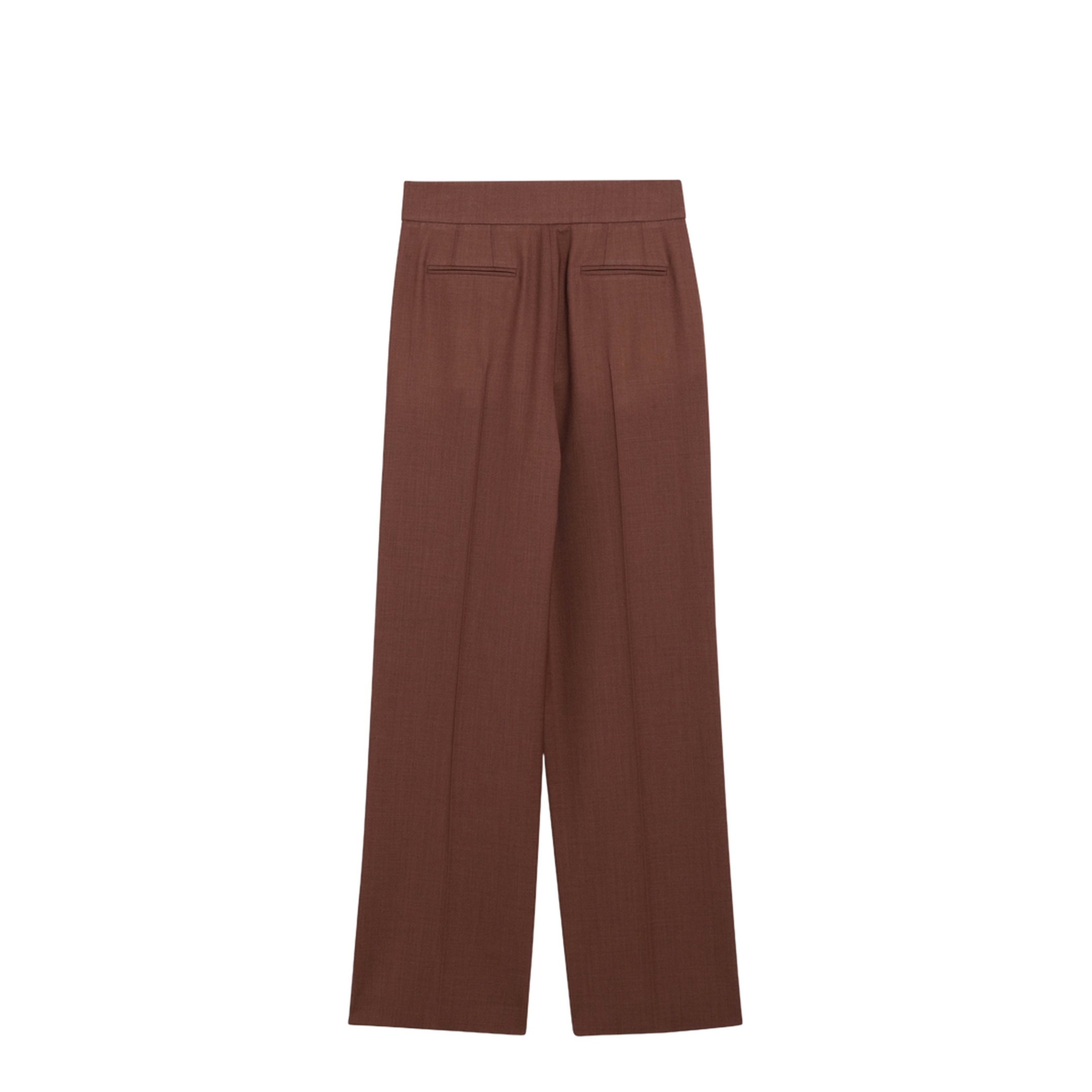 MAYFEYR - Valentino - Light Brown Wool Trousers - 9B3RB766AB31YF