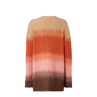 MAYFEYR - Fendi - Gradient Mohair And Wool Oversized Cardigan - FZE540AYLT