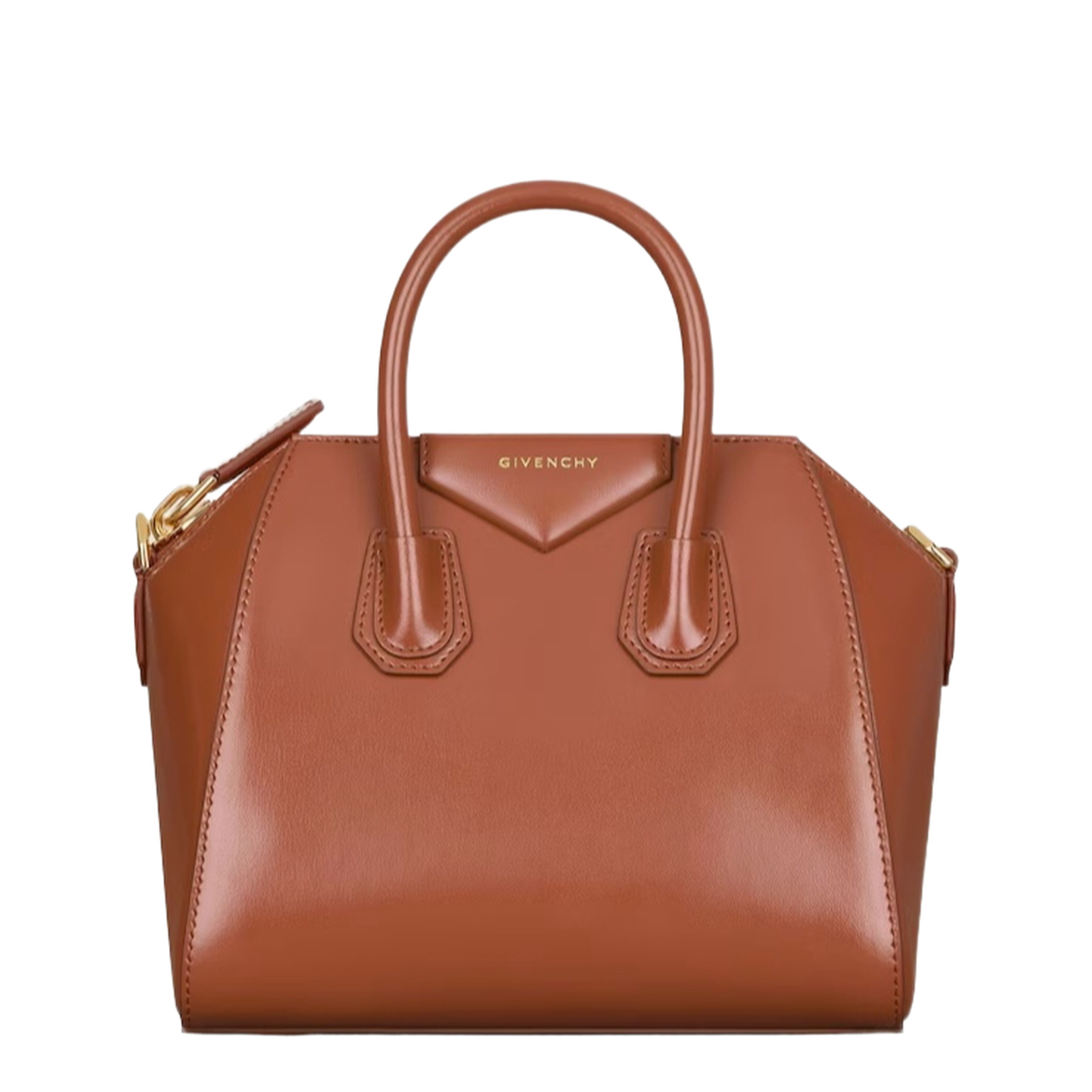 Mini Antigona Bag in Box Leather