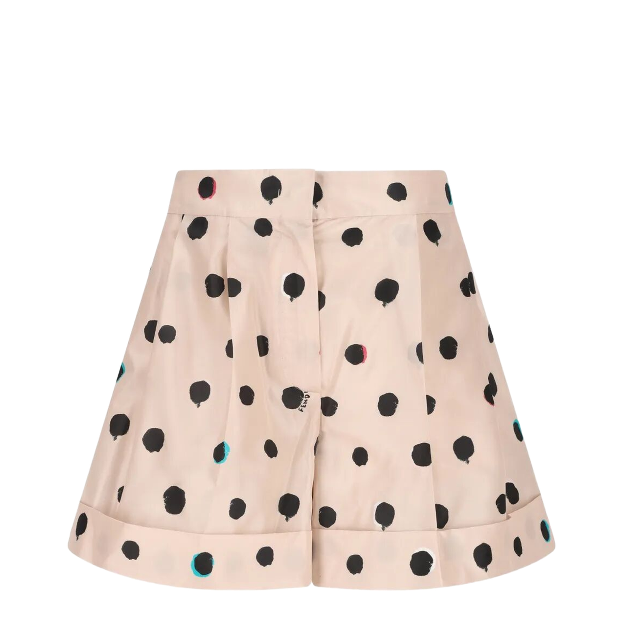 MAYFEYR - Fendi - Dots-Print Taffeta Flared Shorts - FR6690AVJQ