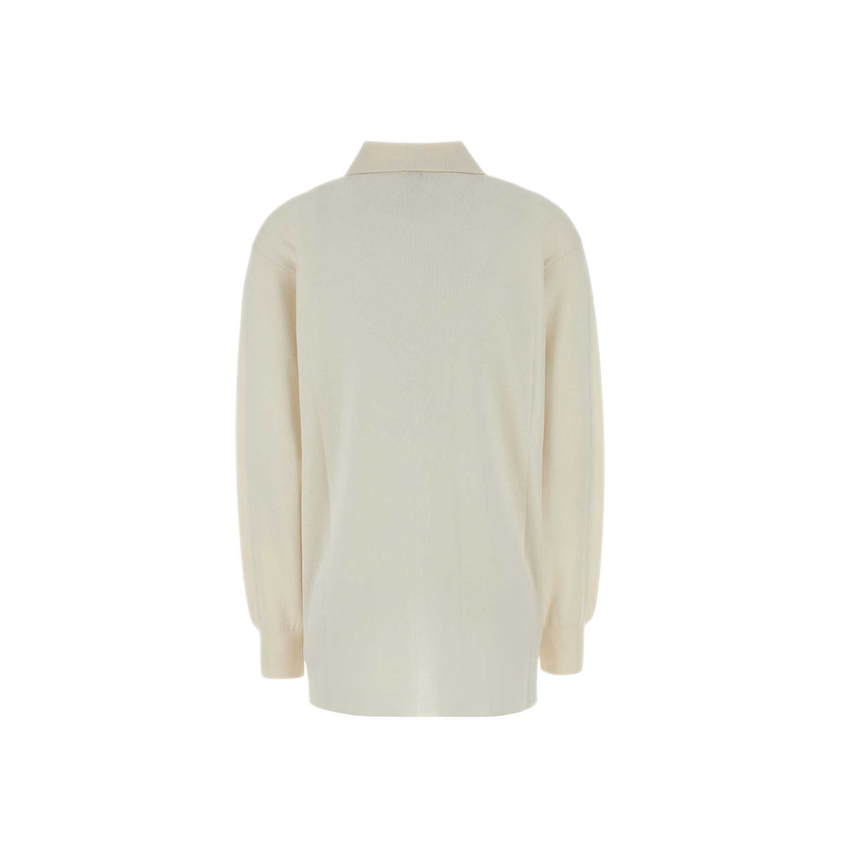 MAYFEYR - Loewe - Ivory Stretch Cashmere Blend Polo Shirt - S540Y14KHJWHITE