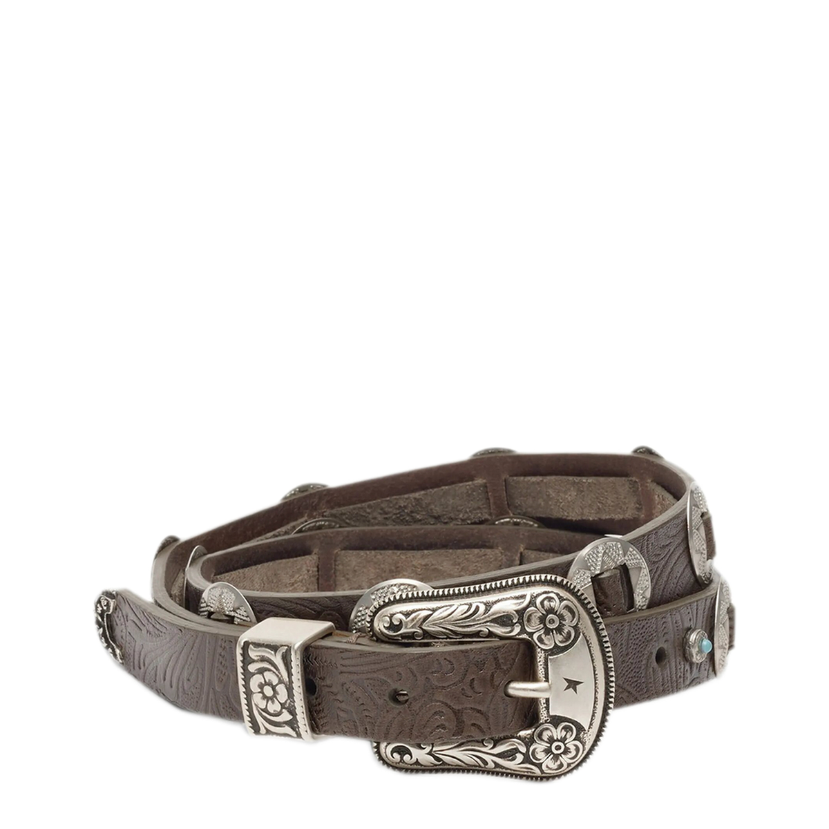 Lace Leather Belt