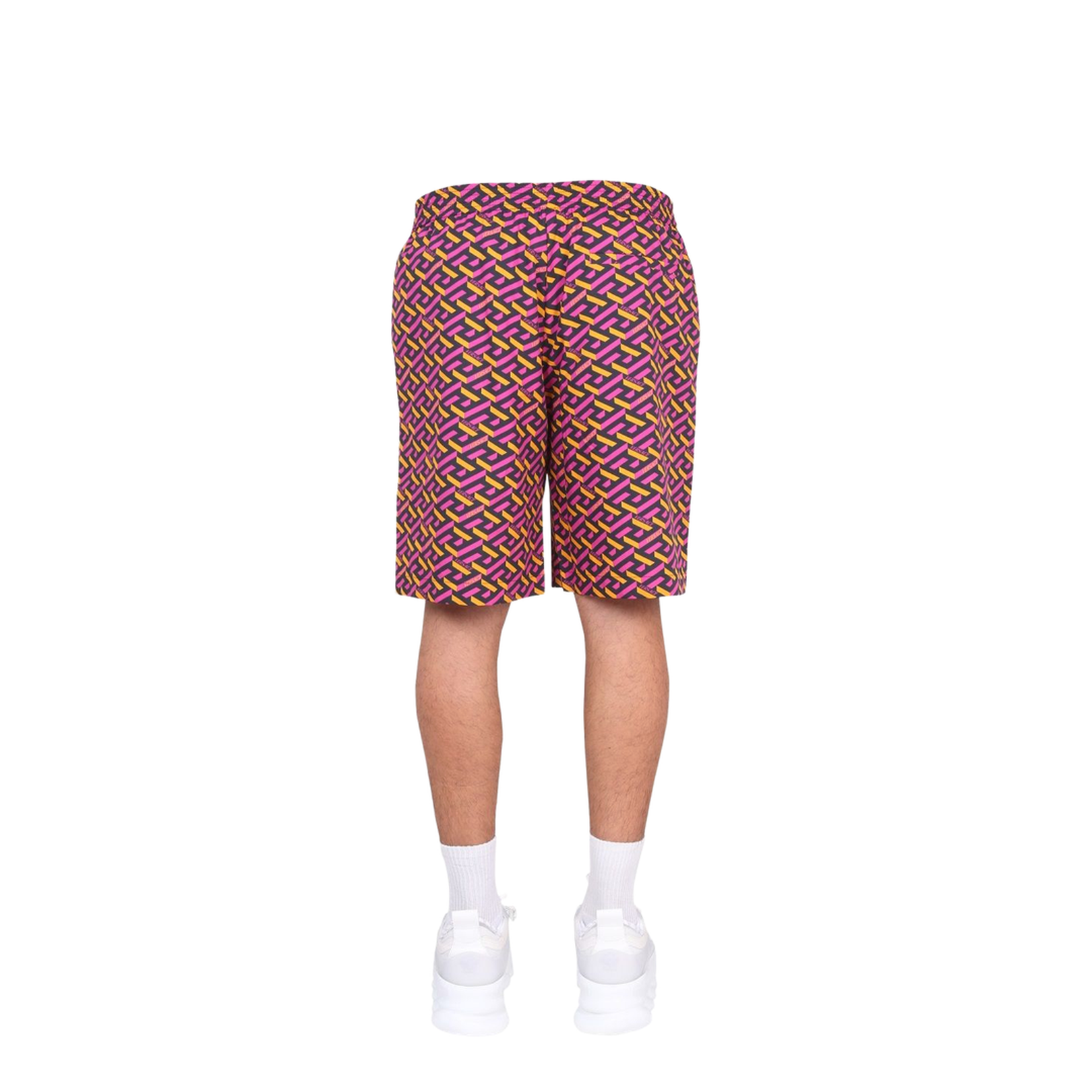 Bermuda with Logo Print