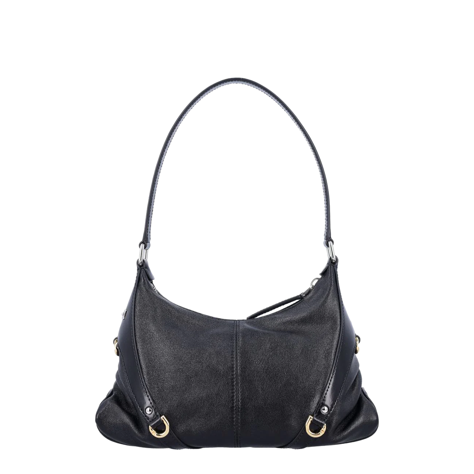Leather Voyou Small Harness Shoulder Bag