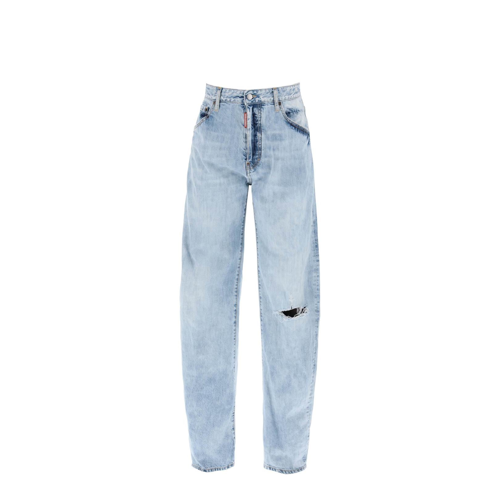 Dsquared2 "oversized jeans with destroyed