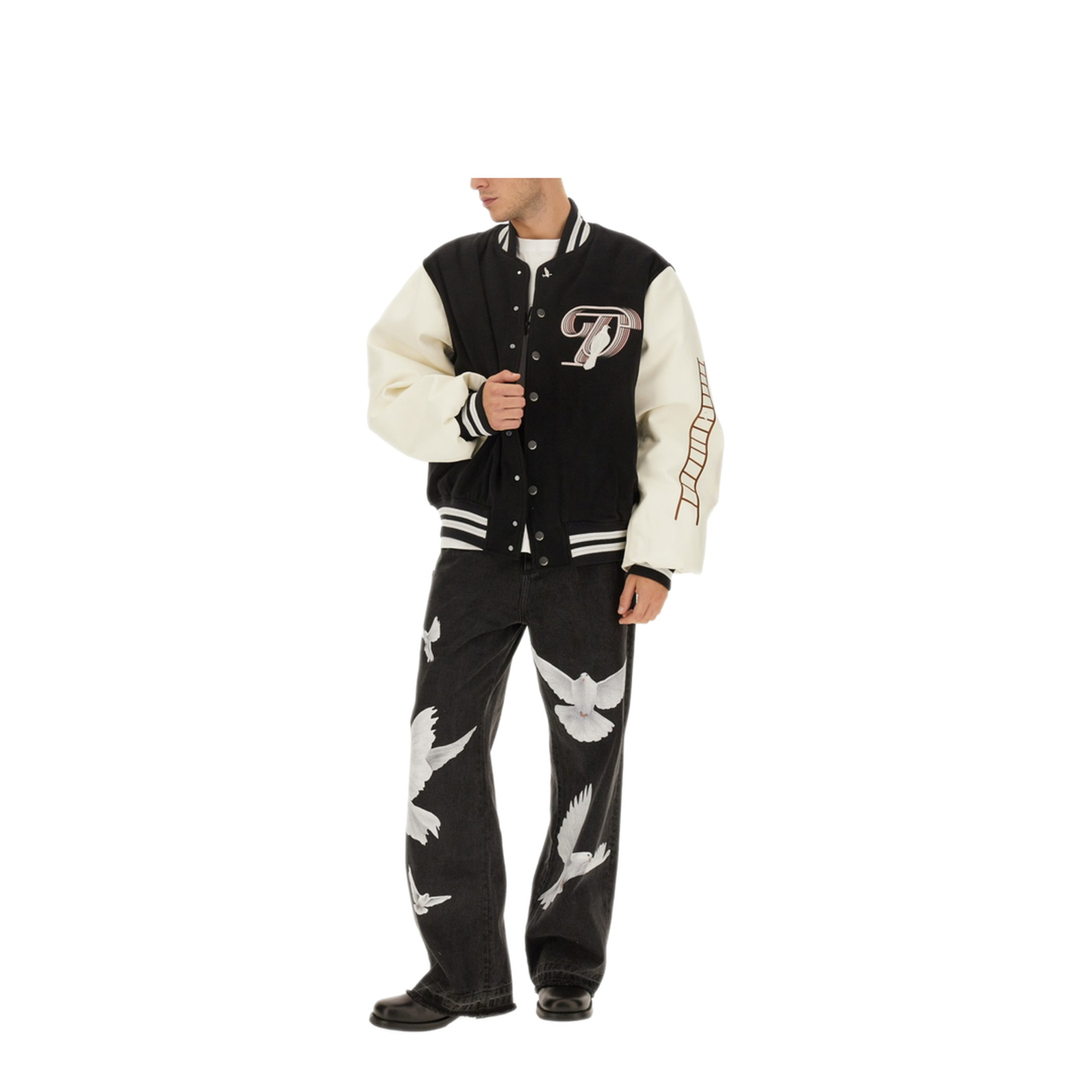 MAYFEYR - 3.PARADIS - Jacket With Logo - AW2308BK