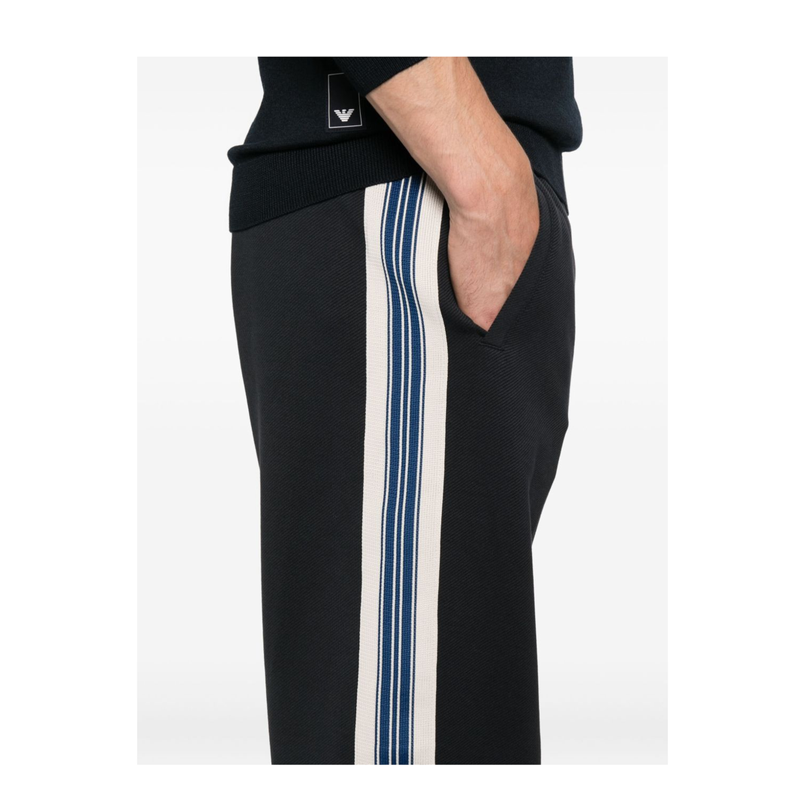 Jersey Trousers with Elasticated Waist