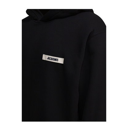 MAYFEYR - Jacquemus - Gros Grain Hoodie - HOM00247AJ00126BLACK