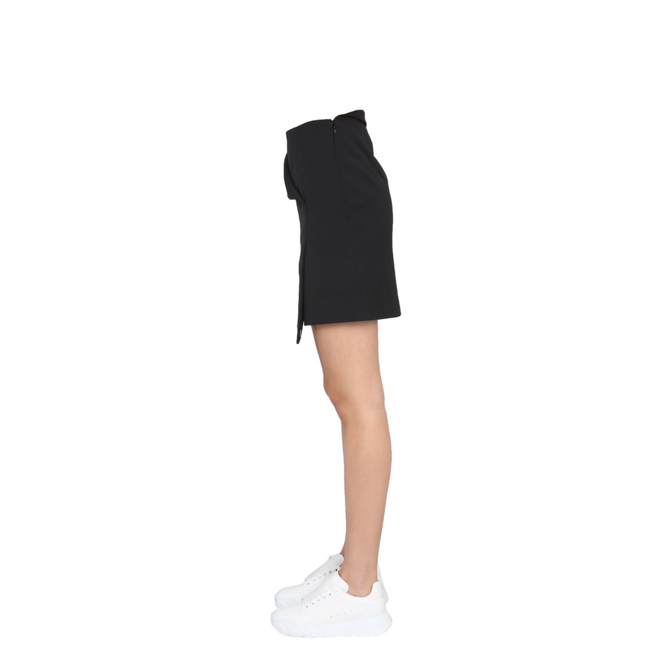 MAYFEYR - Alexander Mcqueen - Asymmetrical Mini Skirt - 723458QJADC1000