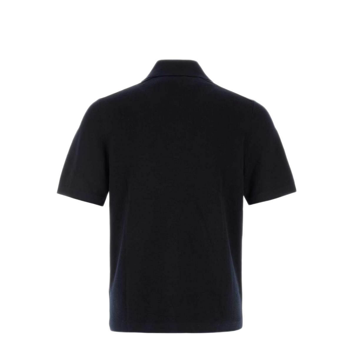 MAYFEYR - Burberry - Midnight Blue Wool Polo Shirt - 8127129A1222