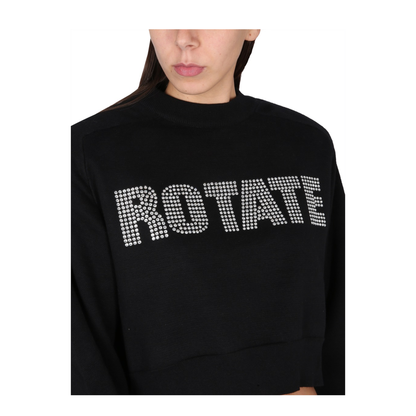 Cropped Shirt with Logo