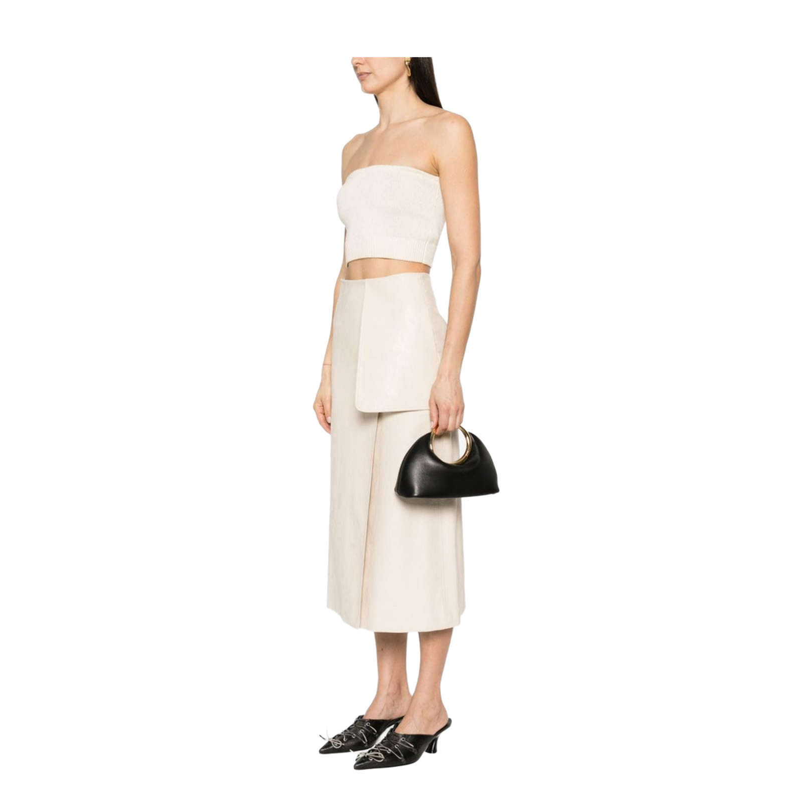 Black Lambskin Clutch