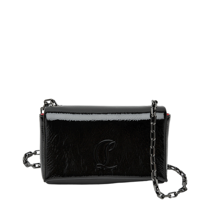MAYFEYR - Christian Louboutin - Large Flap Shoulder Bag Black - 3255017LEBK01