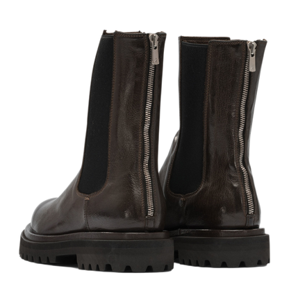 MAYFEYR - Officine Creative - Wisal Dd 122 Zippered Ankle Boots - WISALDD122IGNISFONDUE
