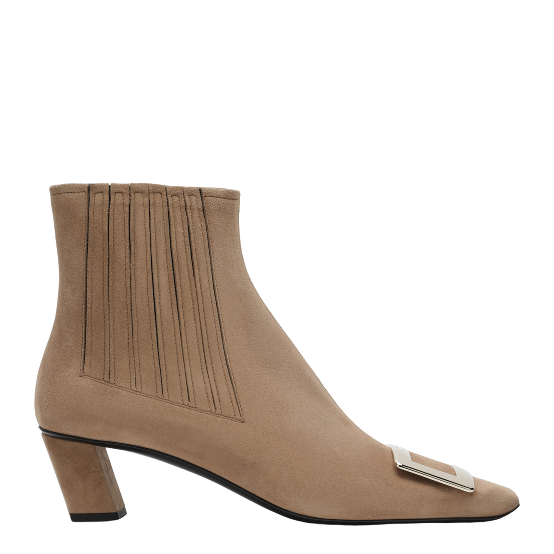 MAYFEYR - Roger Vivier - Belle Vivier Suede Ankle Boots - RVW00630330HR0S812