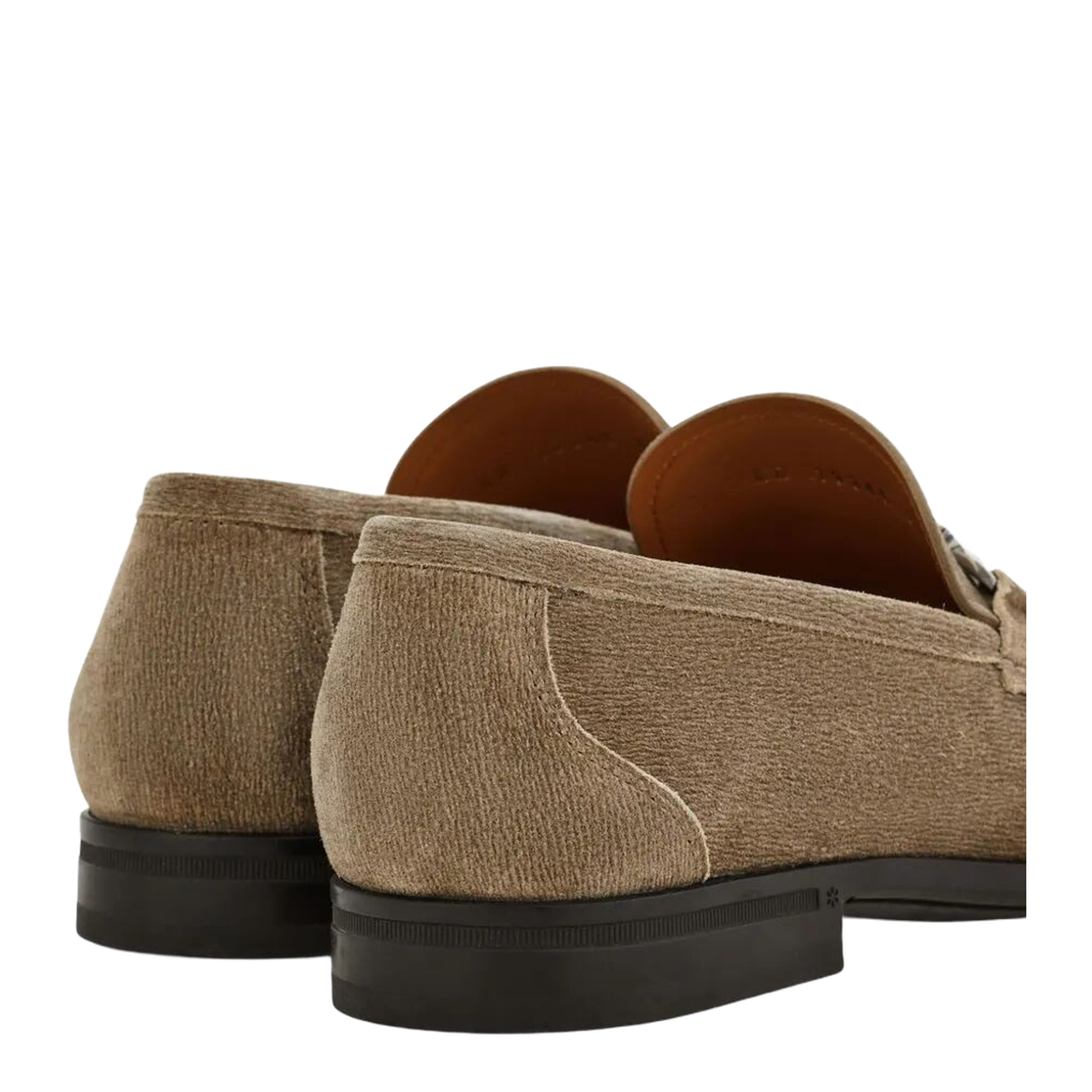 MAYFEYR - Ferragamo - Suede Loafers With Gancini Buckle - 0294570789601