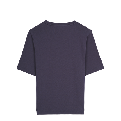 Floral Logo Embroidery T-shirt