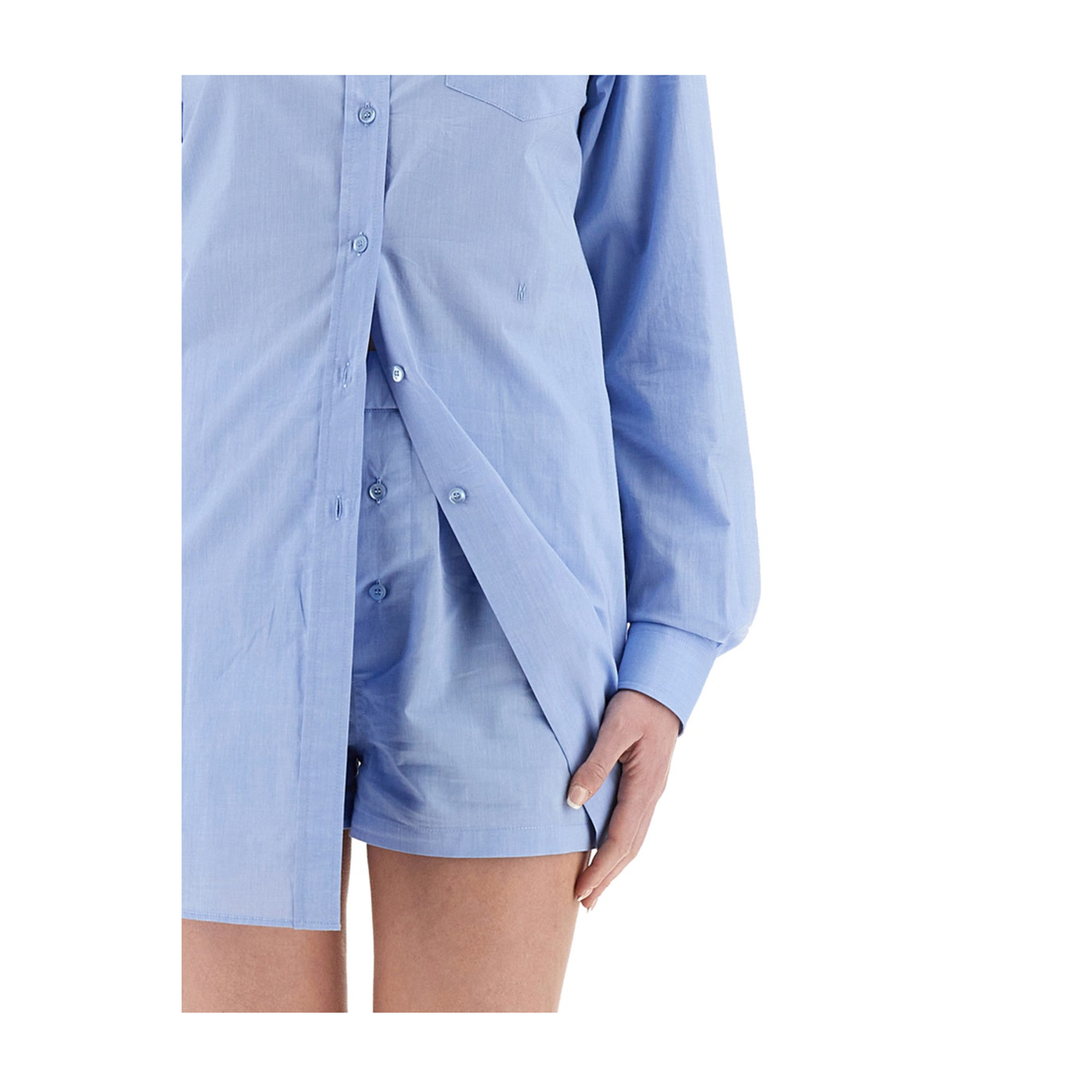 Poplin Chemise Jumpsuit