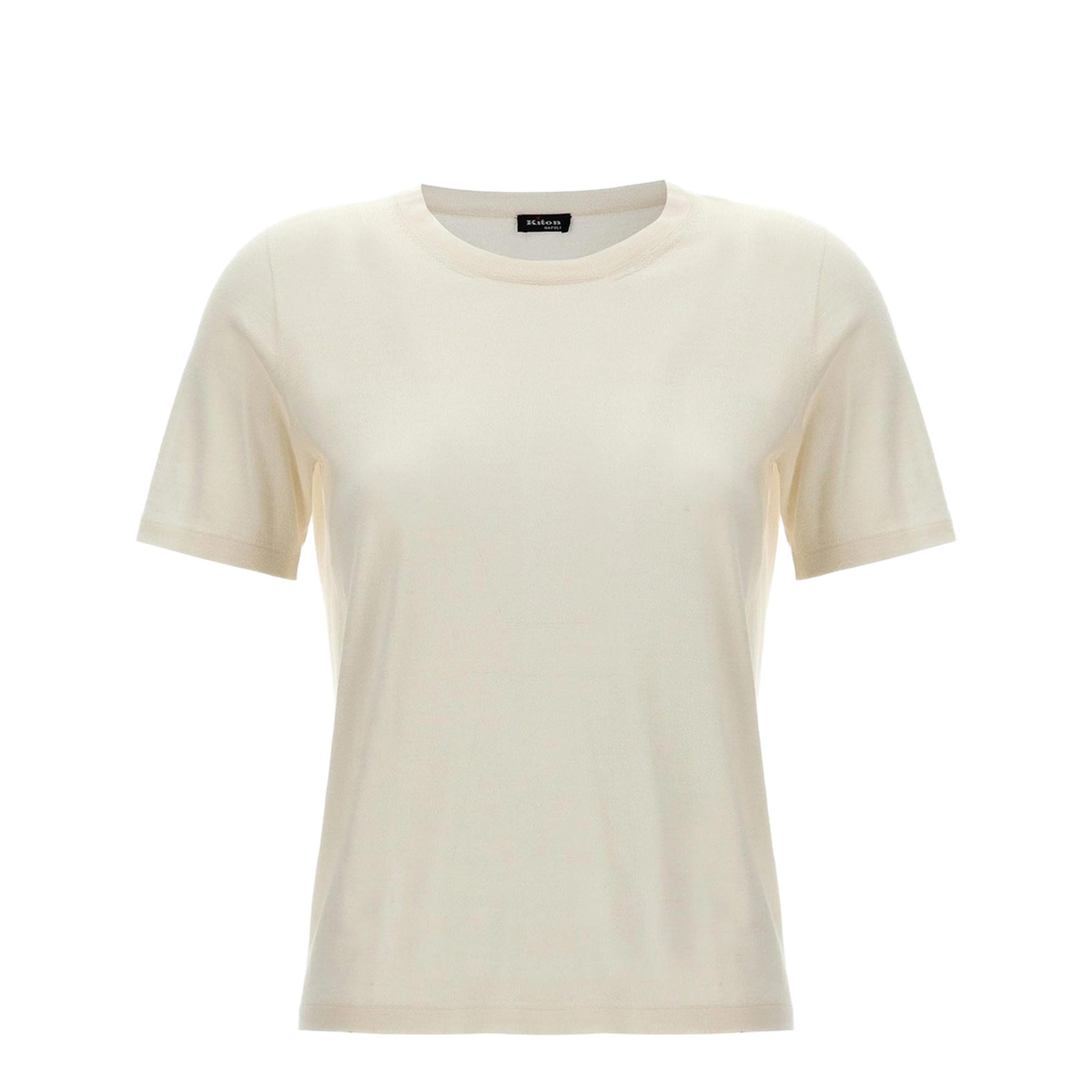 Silk Cashmere T-Shirt White