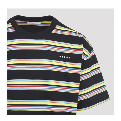 MAYFEYR - Marni - Stripes T-Shirt - HUJY0001S0UTC682