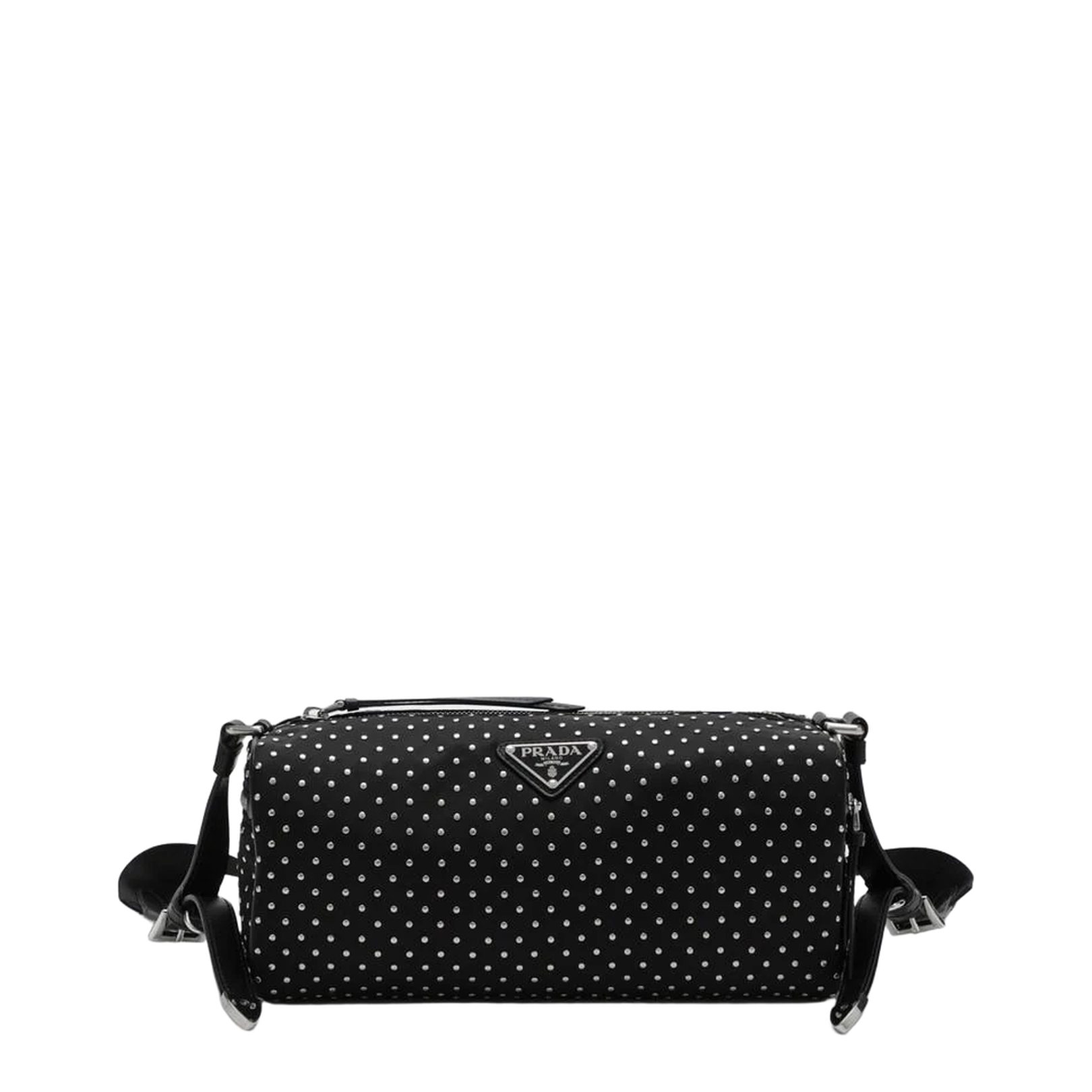 Black Cross Leather Bag