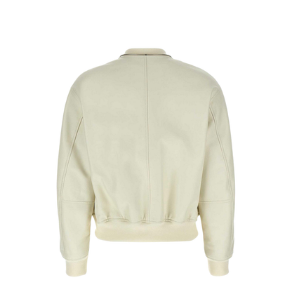 Leather Bomber Jacket