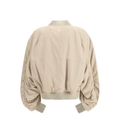 MAYFEYR - Rick Owens - Secchia Flight Bomber In Lamb Leather - RP01F674413835