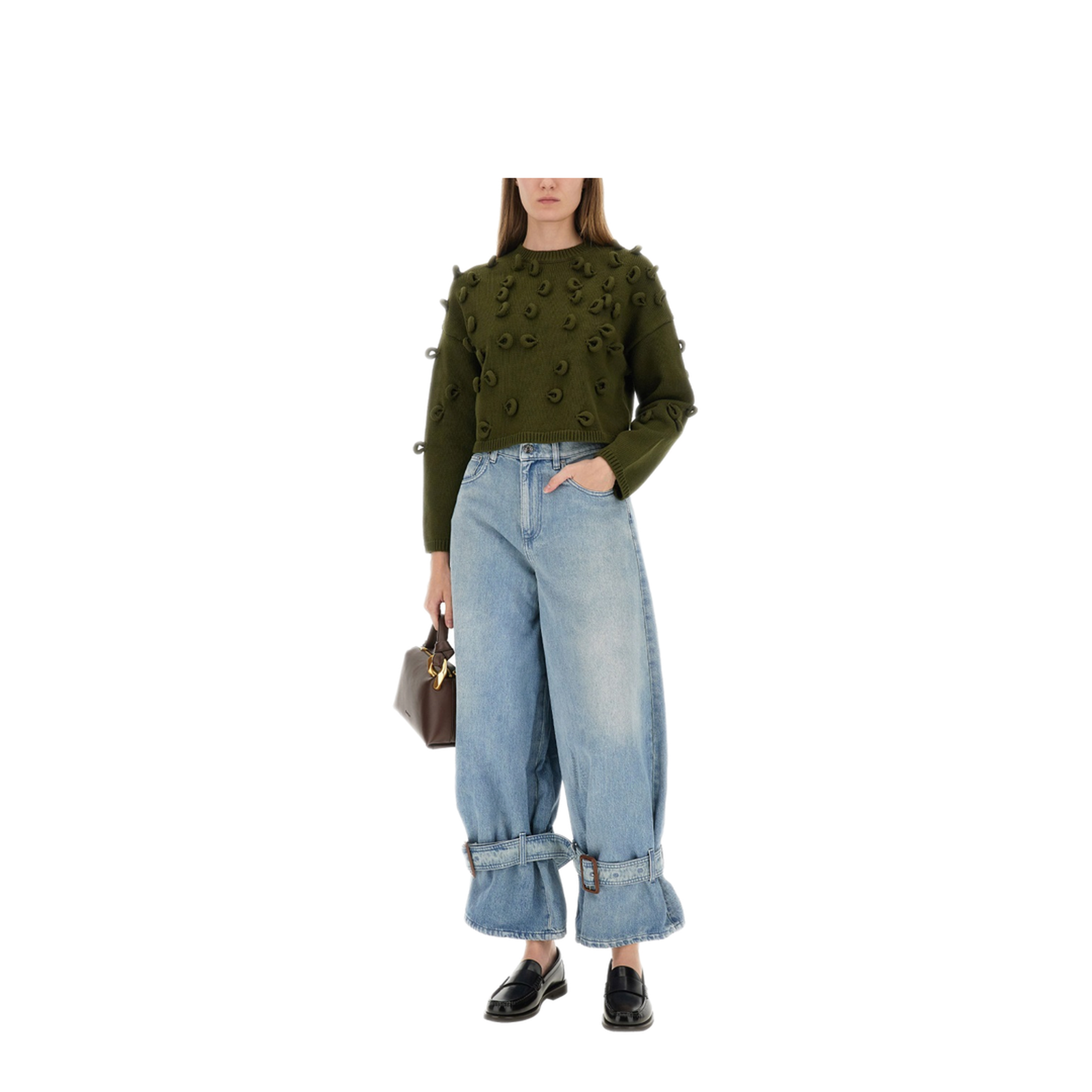 MAYFEYR - JW ANDERSON - Loop Cropped Jersey - KW1446YN0417575